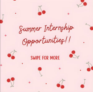 Summer Internship Opportunities for College Students